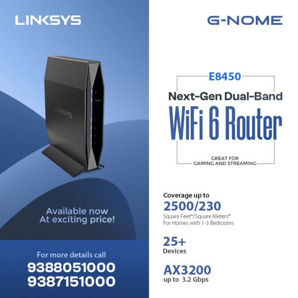 E8450 Next-Gen Dual-Band WiFi 6 Router - Image 2